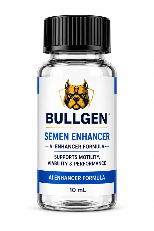 BullGen Semen Enhancer - Pre-Insemination Motility Booster for Canine AI